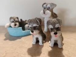 Schleich törpe schnauzer család