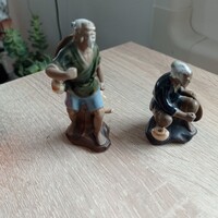 2 db kínai kerámia figura