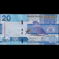 Gambia 20 Dalasis 2023 P-W39 UNC