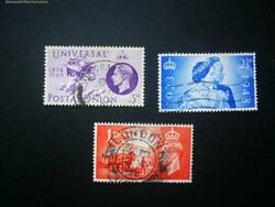 England 1948-49 3 values j