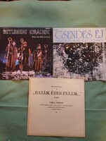 Csendes éj, Betlehemi királyok, és Hazám, édes felem bakelit lemez csomag