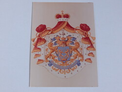 Képeslap - Keszthely, Helikon Kastélymúzeum - a Festetics család címere