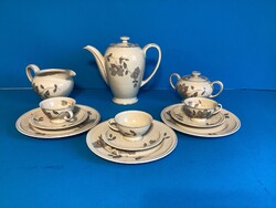 Rosenthal Winifred porcelán kávés , reggeliző készlet 3 személyes .