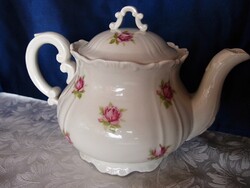 Zsolnay rózsás teáskanna