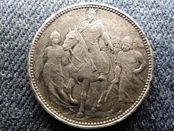 A Honfoglalás 1000. évfordulója millenniumi .835 ezüst 1 Korona 1896 KB