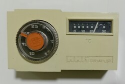 Eladó  MMG (Budapest ) feliratu RETRO  szobai hőfok szabályzó ! (JÓ MŰKÖDŐ ÁLLAPOTÚ ) !