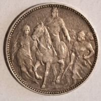 Millenniumi ezüst 1 korona Ferencz József 1896.  (501)