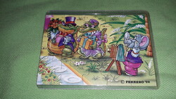 Retro gyűjthető KINDER SURPRISE mini puzzle -HAPPY HYPPOS-GYŰJTŐI TARTÓBAN -10X7cm a képek szerint 7