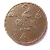 Norvégia 2 öre 1939 (E30)