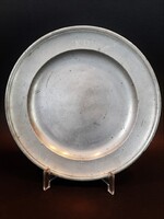 Antik ón tányér, 19. sz.