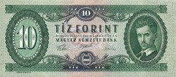 10 forint 1957 4. aUNC