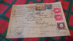 KUK  , Tábori  Levelező lap , Szerbia I. vh . 1916 - ból béllyeggel 2 db . / 12 és 54 számu  /