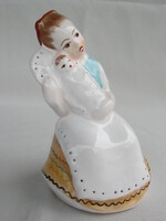 Anya gyermekével jelzett Bodrogkeresztúri kerámia