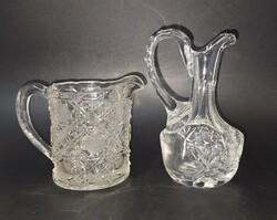Set of 2 Crystal Decanters, Karaffe