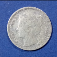 Ezüst Holland Wilhelmina 1898 10 centes szép tartású, ritkább