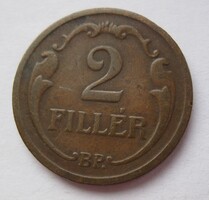 Magyar Királyság 2 fillér 1935 (J34)