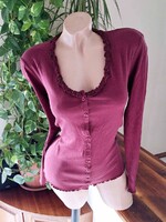 Bordó kardigán (44)