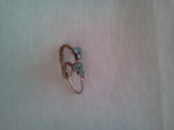 Antik gyerek fülbevaló 3 db