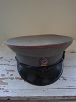 Régi tűzoltó tányérsapka