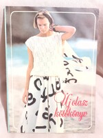 Új olasz kötőkönyv - Pannónia Kiadó - 1986 - Kígyós Erzsébet - Ritka