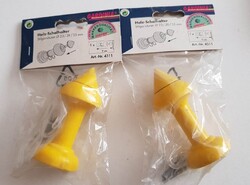 Függönyelkötő, kikötő kampó. SÁRGA 2 db