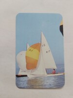 SIOTOUR SOMOGY MEGYEI IDEGENFORGALMI HIVATAL kártyanaptár 1984