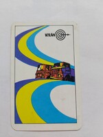 VOLÁN kártyanaptár 1974