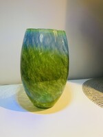 Csodálatos Karcagi Berekfürdői fátyolüveg nagyváza