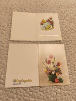 Húsvéti kihajtható képeslap 2 db