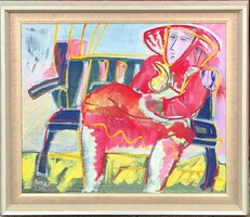 Burai István (1951 - 2017) : Dáma