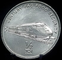 Észak-Korea ½ Chon, 2002 FAO - Vonat B04D1