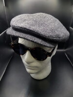 Jaxon & James (eredeti) Vintage ffi vastag bélelt őszi - téli flat cap / lapos sapka