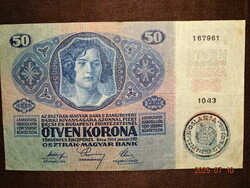 50 KORONA KRONEN 1914   RITKA !!! OSZTRÁK-MAGYAR MONARCHIA