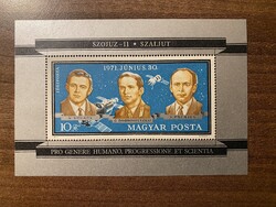 1971. Szojuz-11 Szaljut blokk **