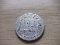 50 Qindarka 1964 Albánia