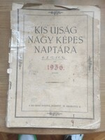 Berlini Olimpia éve!!! Telis , tele korabeli reklámokkal!!! Kis Újság nagy képes naptára –