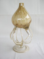 Szép formájú dísz üveg