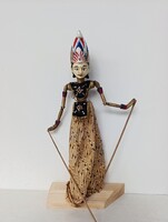 Antik báb Indonézia indonéz Jáva tipikus Jakarta batik jelmezes marionett Bali játék 942 6160