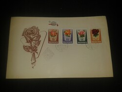 1962. Rózsák  FDC