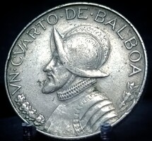 Panama ¼ Balboa, 1966 C09B1