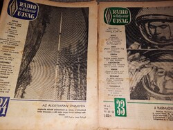 Rádió és televízió újság 1962.  41 db