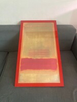 Mark Rothko nyomat, plakát keretezve