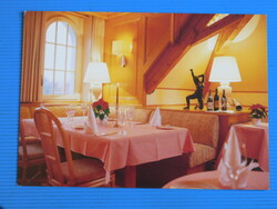 Képeslap - az Einstein Hotel St. Gallen, Svájc étterme