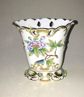 HERENDI VIKTÓRIA MINTÁS PORCELÁN BAROKKOS VÁZA