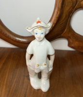 POLONNE SZOVJET PORCELÁN CSERKÉSZ FIGURA