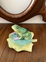 HERENDI PORCELÁN BÉKA FIGURA