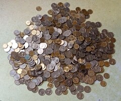 1797 Gramm 1 és 2 Forintos 1992-2008 Magyarország 1,79 Kg