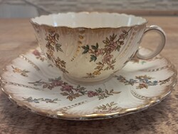 Antik francia Sarreguemines fajansz teáscsésze (7)