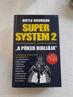 Doyle Brunson: Super System 2 – A póker bibliája (Magyar kiadás) RITKASÁG!