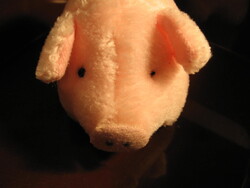 Kis rózsaszín plüss malac